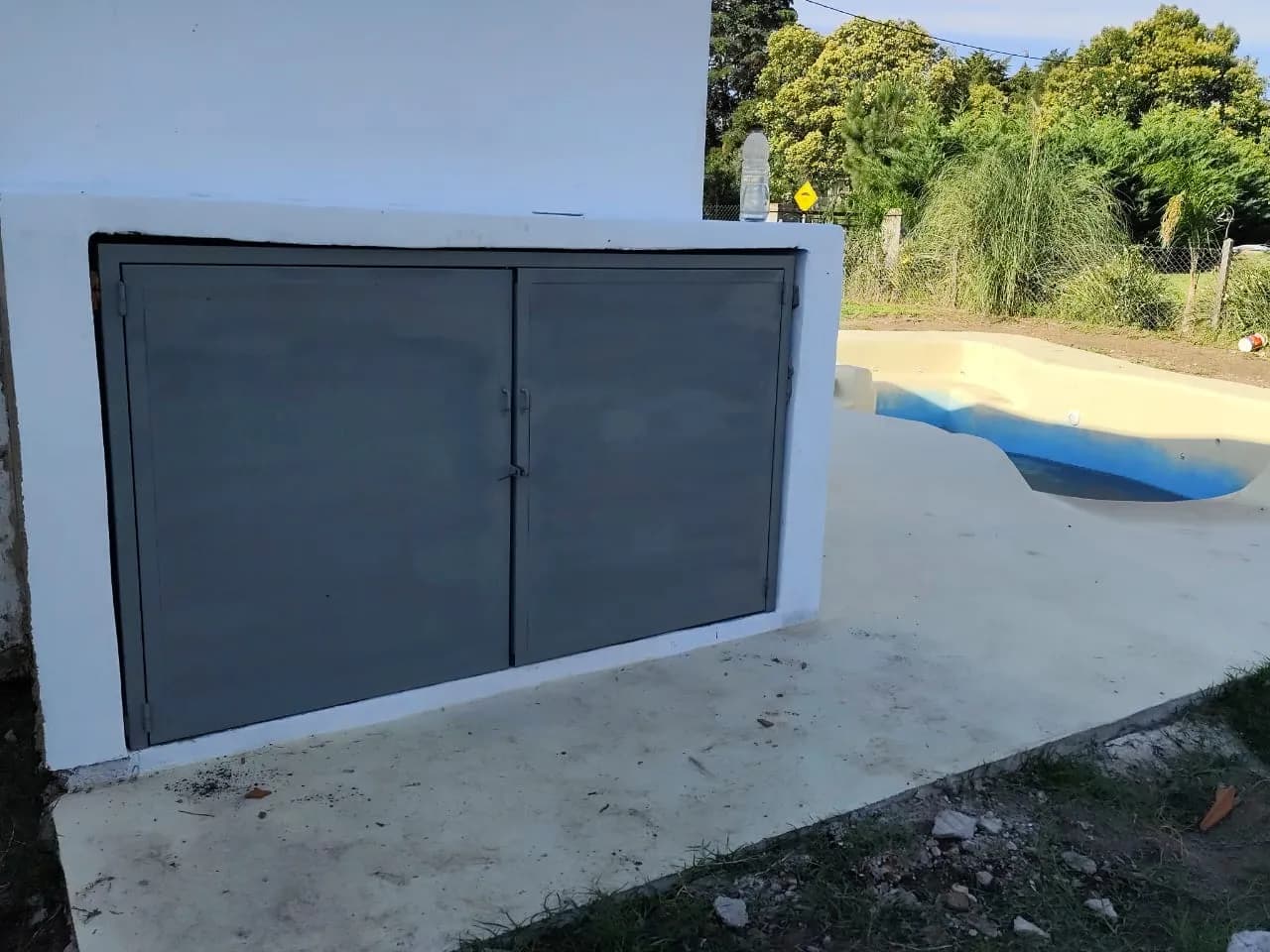 Tapa Metálica para Sala de Bombas de Pileta
